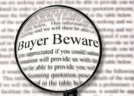 buyer beware